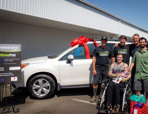 Collision Pros Charity Car Giveaway Gives Away 1st Car
